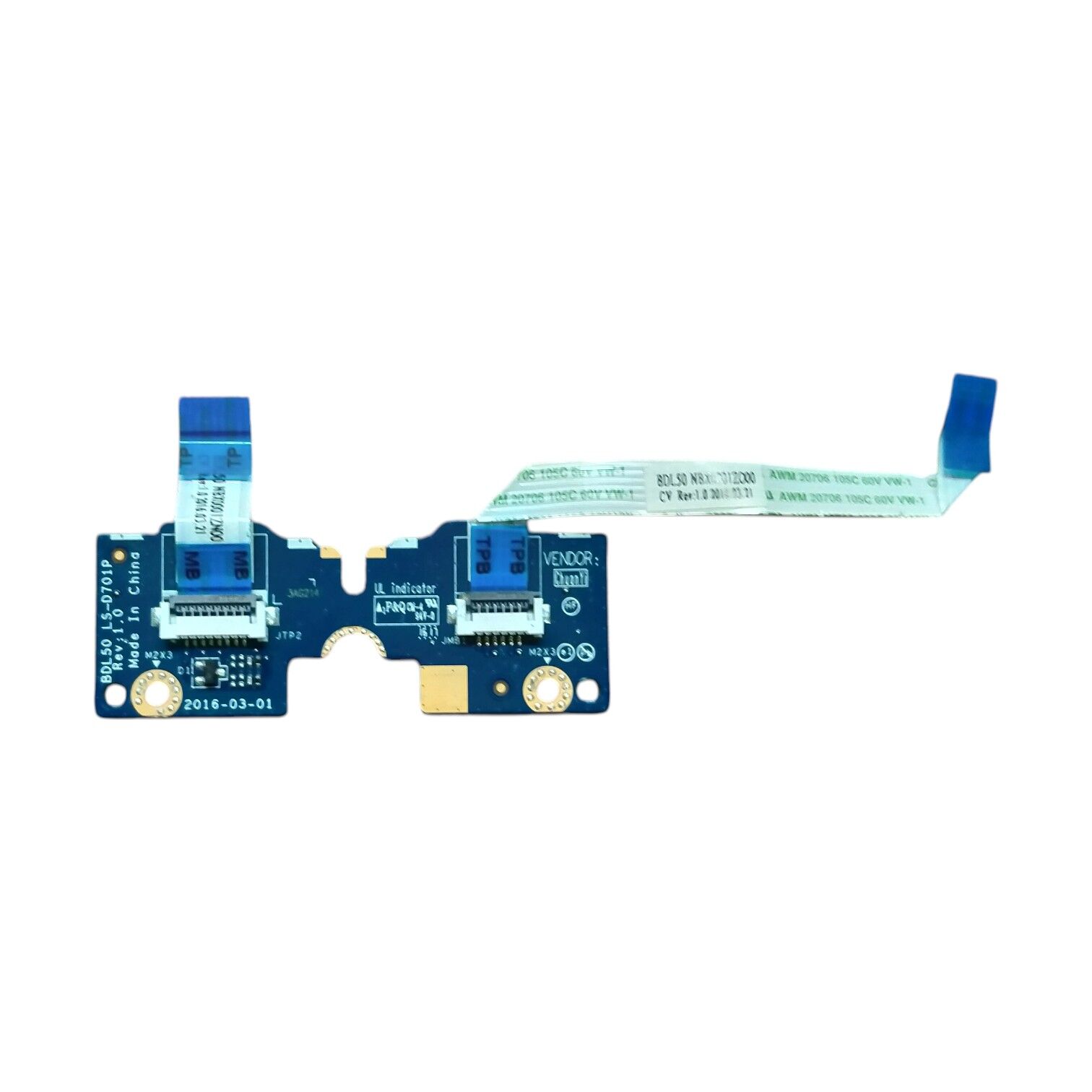 HP 15-BA010NT TouchPad Button Board LS-D701P