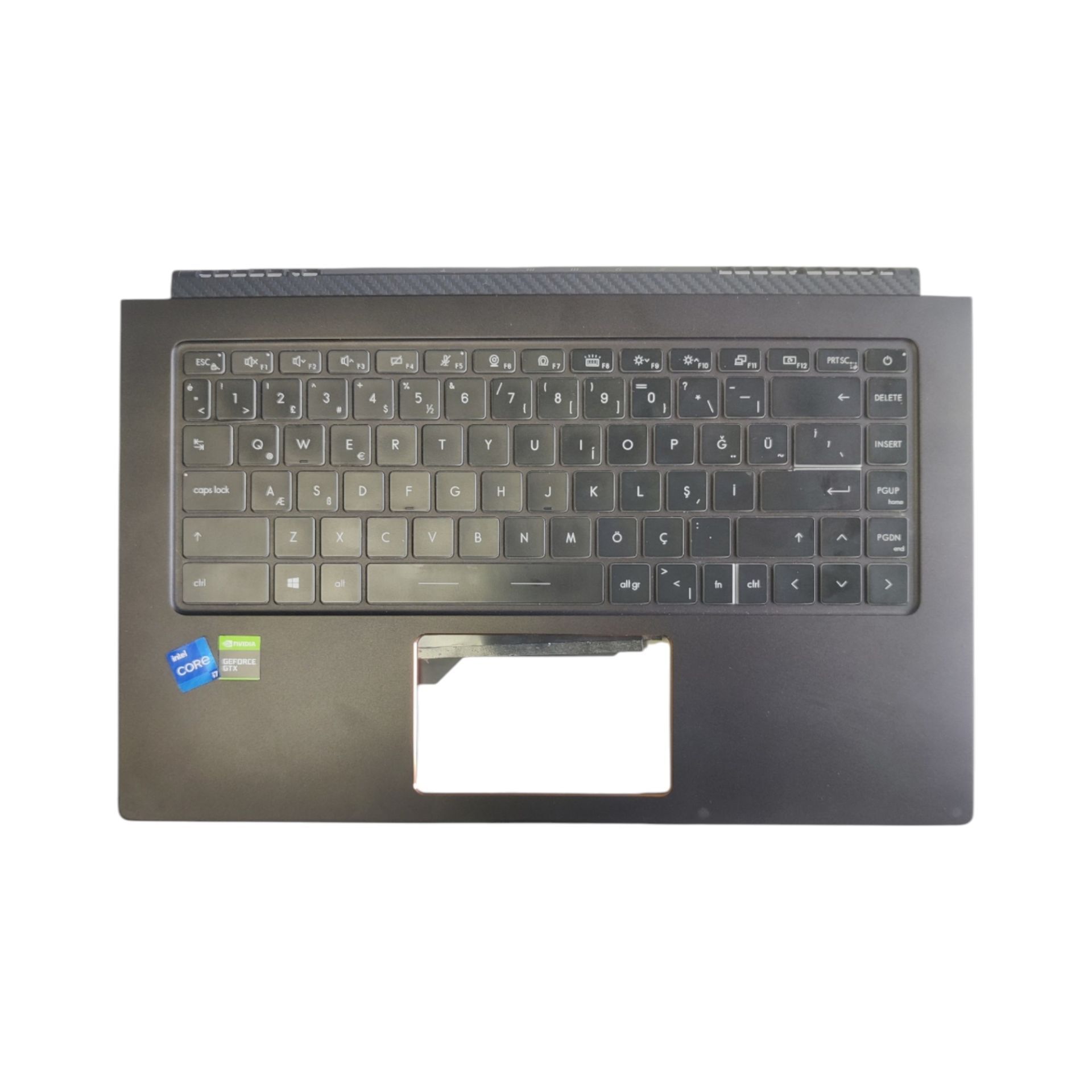 MSI Summit E15 A11SCST-417TR Klavye Kasası Orjinal Yedek Parça