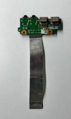 Asus Uyumlu N56 N56VM N56VJ USB Audio Jack Board