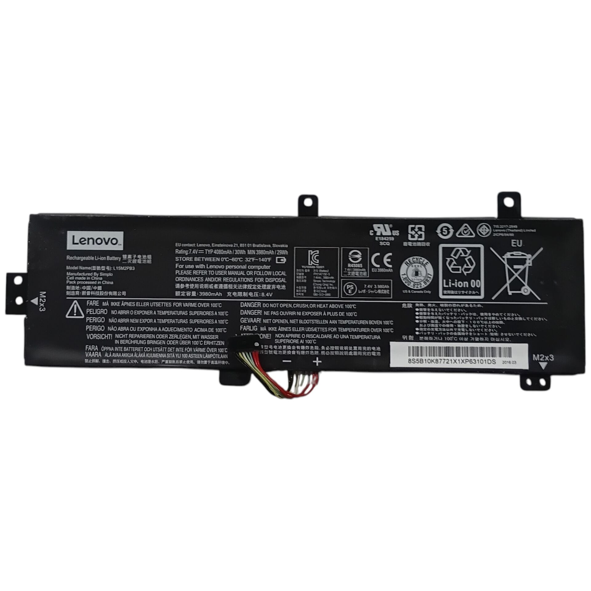 Lenovo İdeaPad 310-15ISK Batarya