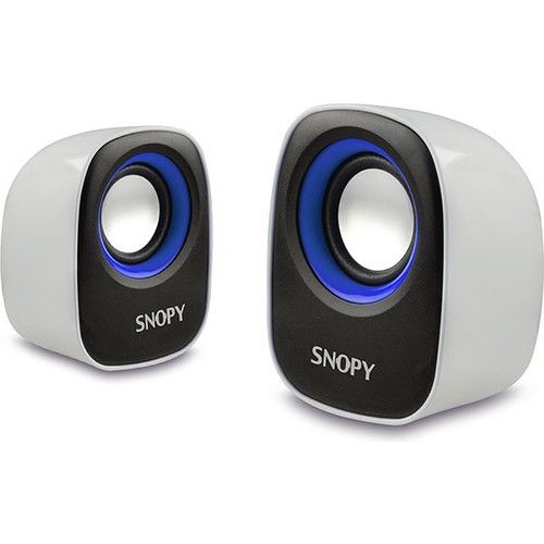Snopy SN-120 2.0 Sarı/Beyaz Mavi/Beyaz USB Speaker