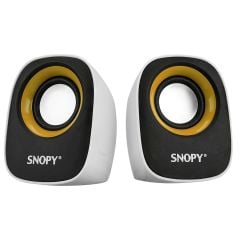 Snopy SN-120 2.0 Sarı/Beyaz Mavi/Beyaz USB Speaker
