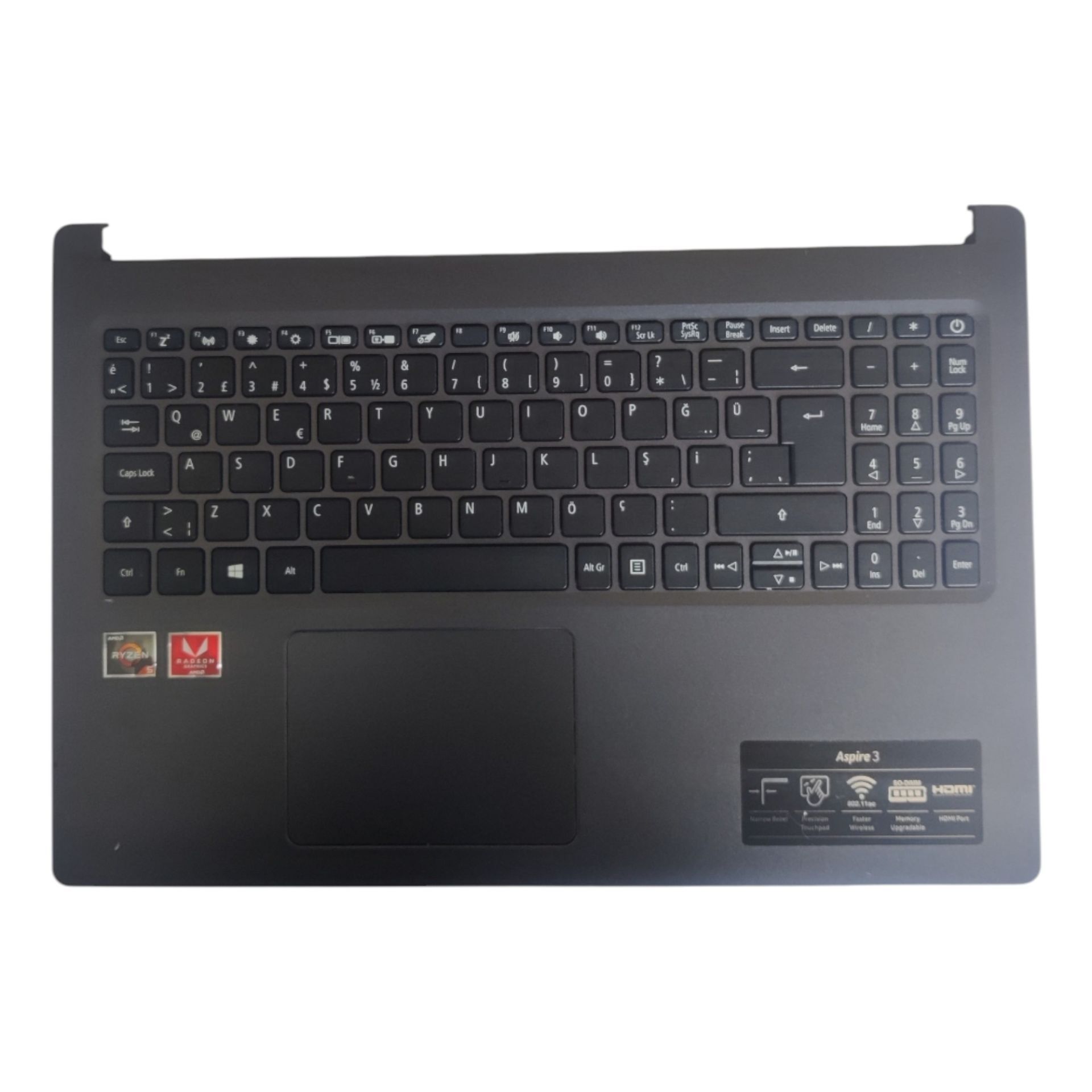 Acer Aspire 3 A315-23 Klavye Kasası Orjinal Yedek Parça