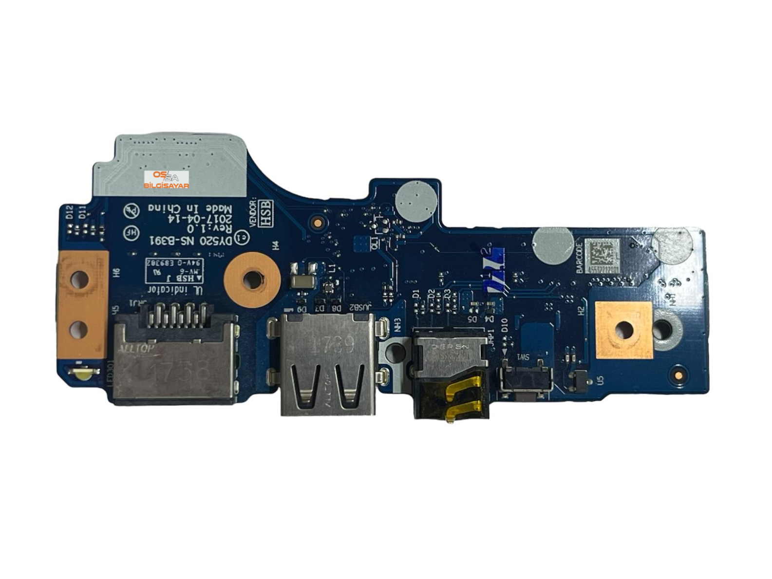 Orijinal Lenovo Legion Y520 IO USB ses düğmesi LAN Board DY520 NS-B391