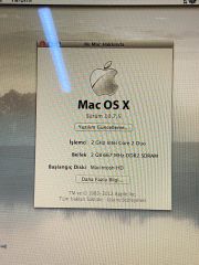 Apple Macbook A1181  Mac OS X Lion 10.7.5
