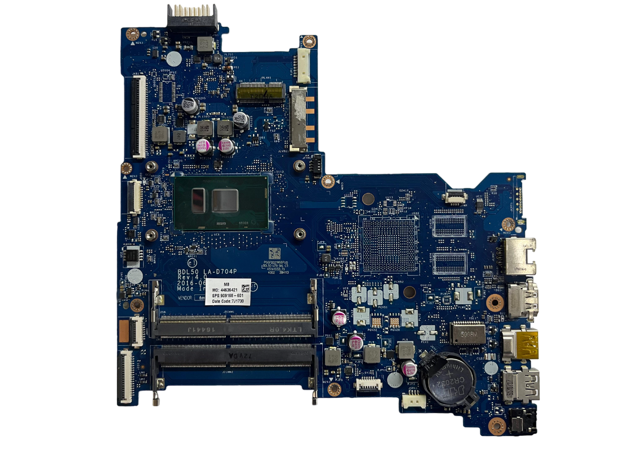 HP 15-ay051nk i3-6006U Anakart LA-D704P Rev:4.0
