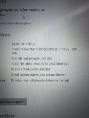 Lenovo ThinkPad T480 İ5-8350U / 8 Ram / 256 SSD