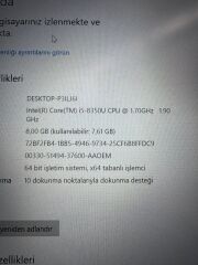 Lenovo ThinkPad T480 İ5-8350U / 8 Ram / 256 SSD