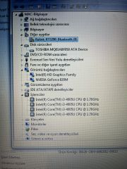 Hp 250 G3 Anakart i3-4005U GeForce 820M ZSO50 LA-A992P Rev:2.0