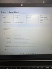 Garantili Lenovo ThinkPad E15 i5-1135G7 / 16 Ram / 256 SSD