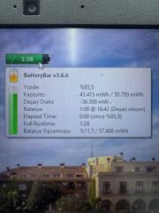Acer Nitro AN517-52-78RB N20C2 Batarya AP18E8M Yıpranma:%11.7