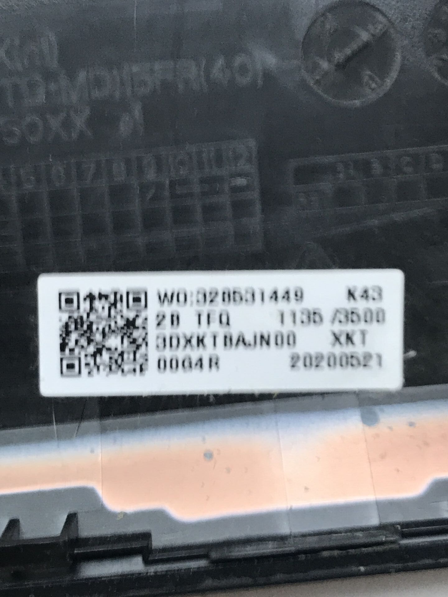 Asus Vivobook X571G Alt Kasa 3DXKTBAJN00