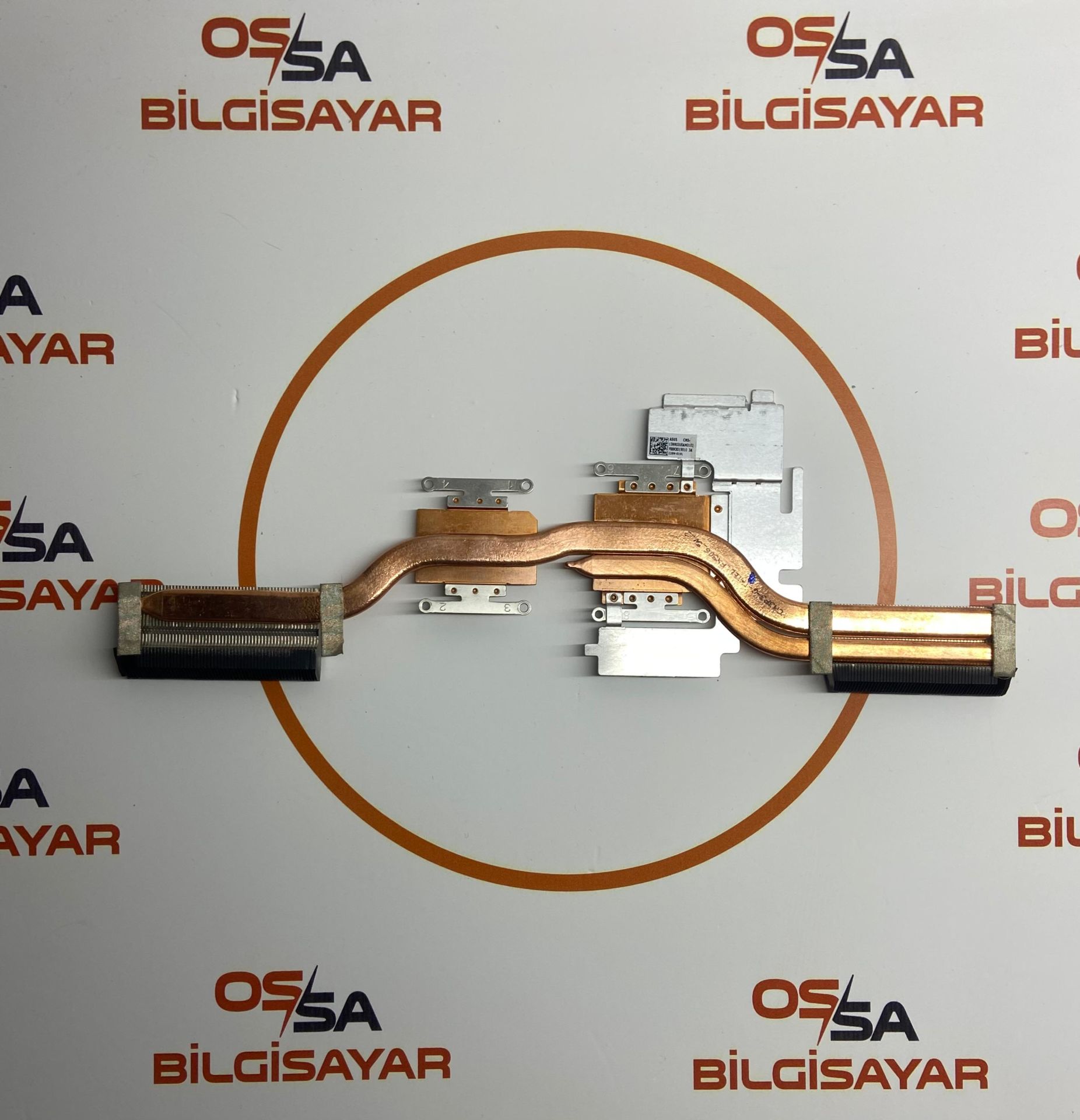 Asus TUF F15 FX506L A15 F15 FX506 FX506L  FX506I FA706 FX506H FA506IV FA506IU  FA506IH FX506IU FX506LH FX705 FX506LU Soğutucu Bakır Heatsink