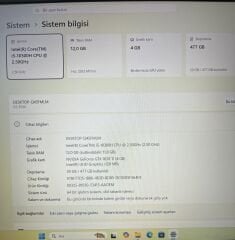 Dell G3 15 3500  i5 10300H 12 Ram 512 SSD GTX 1650 Ti