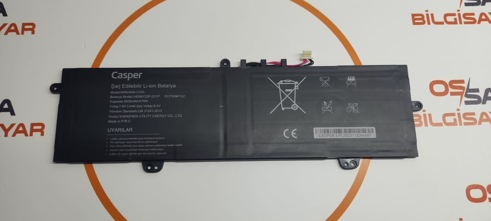 Casper C370 Batarya U4266122P-2S1P