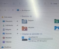 Monster Abra A7 V12.1/İ5-10300H /16GB Ram/NVIDIA GeForce GTX1650 (4GB)/512GB SSD U3GYXZDQJV