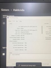 Asus Tuf Gaming A15 FA507NU-LP051W /Amd Ryzen 7 7735hs/8gb Ddr5/512GB M2 Ssd/Nvidia Geforce Rtx4050 (6GB)/15,6 144Hz/W11 /Garanti Bitiş Tarihi:: 2025-11-15