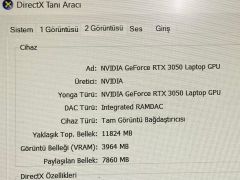 Dell G15 5515 Ryzen Edition /AMD Ryzen 7 5800H/16GB DDR4 3200 MHz/NVIDIA GeForce RTX 3050 4GB GDDR6/120Hz 15,6'' 1920x1080 FHD Ekran