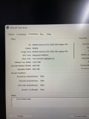 Hp Victus 15-fa1005nt (7N9R3EA) /i7-13620H/16GB DDR4 3200 MHz/512 GB SSD/144Hz 15,6'' 1920x1080 FHD Ekran/NVIDIA GeForce RTX 3050 6GB GDDR6/Garantisinin Bitiş Tarihi: 01.11.2025