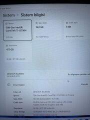 Casper Excalibur G770 i7 12700H 16 Ram 500 SSD RTX 3050