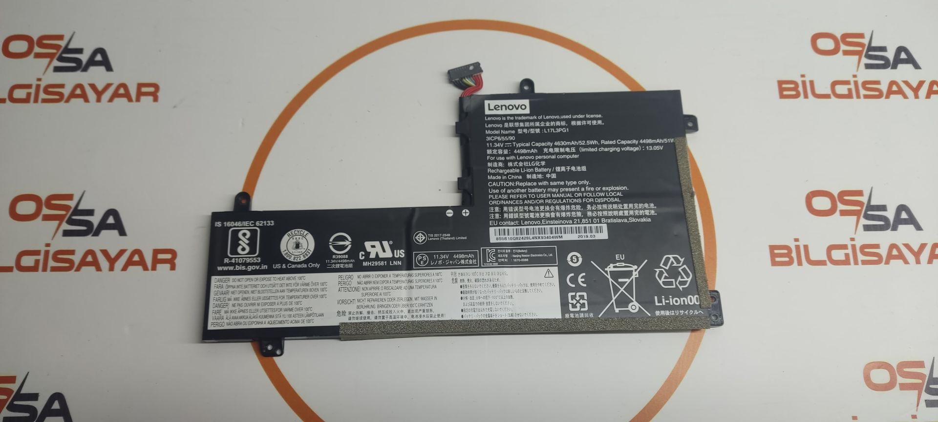 Lenovo Legion Y530-15ICH Batarya L17L3PG1