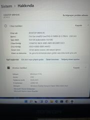 Monster Abra 5 V17.2 i5 11400H 16 Ram 512 GB SSD RTX 3050 Ti