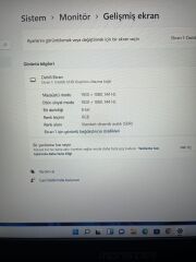 Monster Abra 5 V17.2 i5 11400H 16 Ram 512 GB SSD RTX 3050 Ti