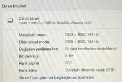 Nitro AN515-58 /İ5-12500H/24 GB DDR4 RAM/NVIDIA GeForce RTX™ 3050 (4GB)/512 SSD/144Hz FHD Ekran