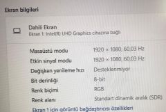 Kutulu Casper Excalıbur G770 / İ5-10300H/8 RAM/GTX1650/512 SSD