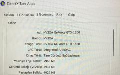 Kutulu Casper Excalıbur G770 / İ5-10300H/8 RAM/GTX1650/512 SSD