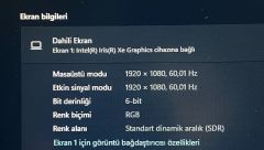 Hp 15-eg0010nt / İntel Core İ5-1135G7/16GB DDR4/512 SSD/NVIDIA GeForce MX350 (2GB)
