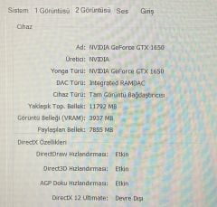KUTULU Hp Victus 16-e0012nt /AMD Ryzen 5 5600H /16RAM/1Tb SSD+256SSD/NVIDIA GeForce GTX 1650 (4GB) /16.1 FHD 60Hz 1920x1080