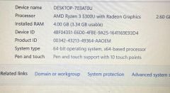 İdeapad Flex 5 14ACL05 Anakart /AMD Ryzen 3 5300U/4GB Ram