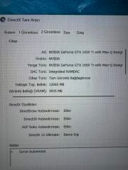 Lenovo ThinkBook 15P İ7-10750H 16 RAM 512 SSD GTX 1650Tİ 4 GB
