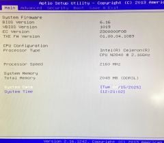 Casper CGU Anakart / Celeron N2840 (SR1YJ) / DDR3L