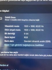 Garantili Hp 15-fd0022nt / İntel® Core™ İ5-1335U / 8Ram / 256 SSD / FHD 1920x1080 15.6''