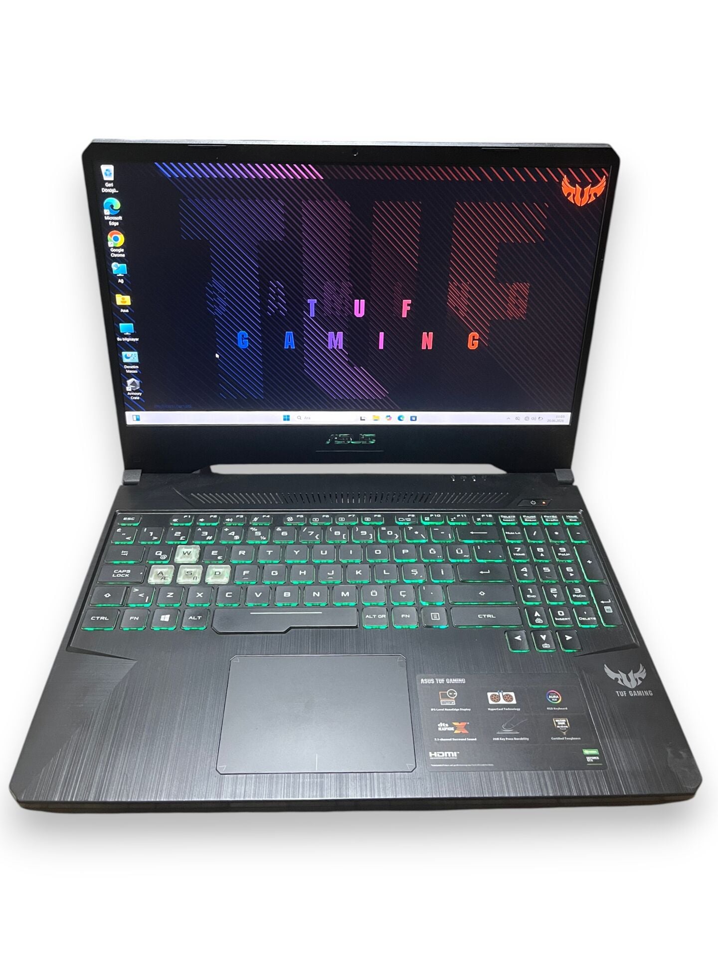 Asus TUF Gaming FX505D  AMD Ryzen 5 32 Ram 256 SSD GTX 1650
