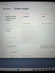 Acer Nitro 5 AN515  i5 9300H 8 Ram 512 GB SSD GTX 1650