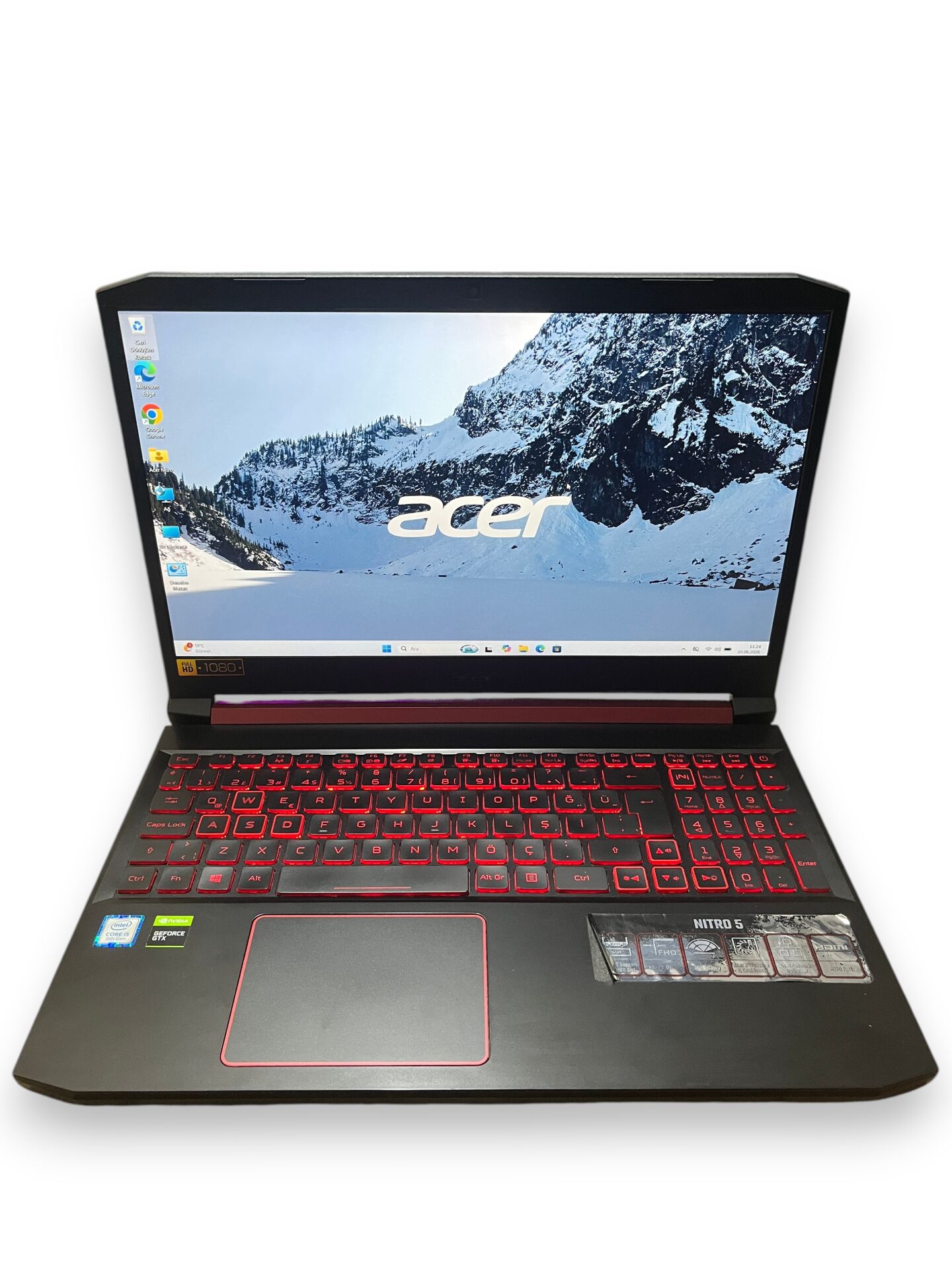 Acer Nitro 5 AN515  i5 9300H 8 Ram 512 GB SSD GTX 1650