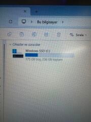 Garantili faturalı Lenovo İdeaPad Slim 3 İ5-12450H 8 RAM 256 SSD