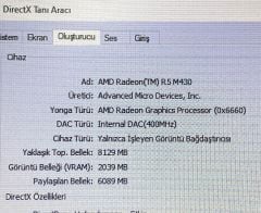 HP 250 G5 / İ5-6.Nesil / AMD R5 M430 (2GB) Ekran Kartı / LA-D704P Rev:4.0