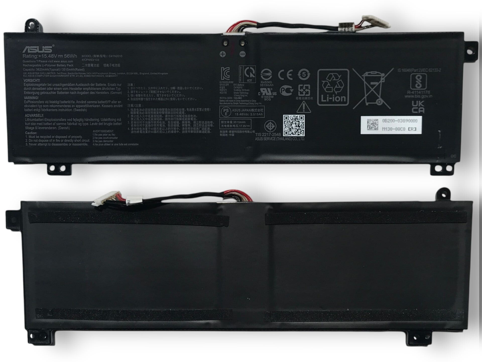 Asus ROG Strix G713 Batarya C41N2010 4ICP4/63/103
