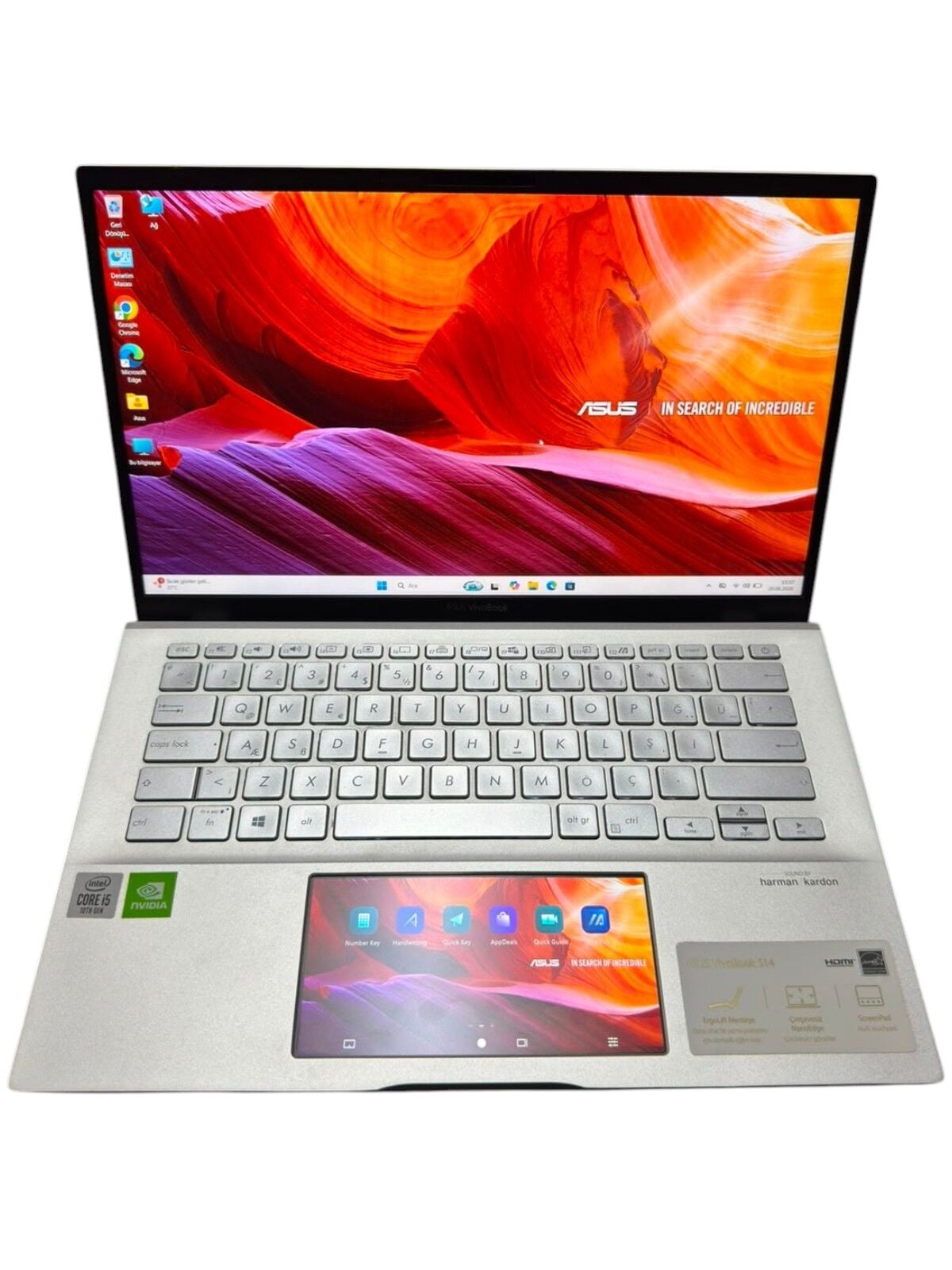 Asus VivoBook S14 i5-10210U 8 RAM 512 SSD MX250 2 GB E.kart 14''
