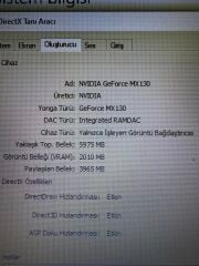 Asus X515J i5-1035G1 8 RAM 256 SSD NVİDİA MX130 2 GB