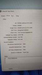 Lenovo İdeaPad L340 15IRH /İ5-9.Nesil/16 GB/256 SSD/GTX 1650 4GB