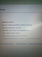 Asus ExpertBook B1502CB İ7-1255U 16 RAM 512 SSD