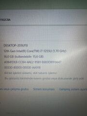 Asus ExpertBook B1502CB İ7-1255U 16 RAM 512 SSD