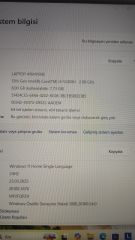 Garantili Lenovo Gaming 3 İ5-12.Nesil/512SSD/RTX 3050 Tİ/8 Ram