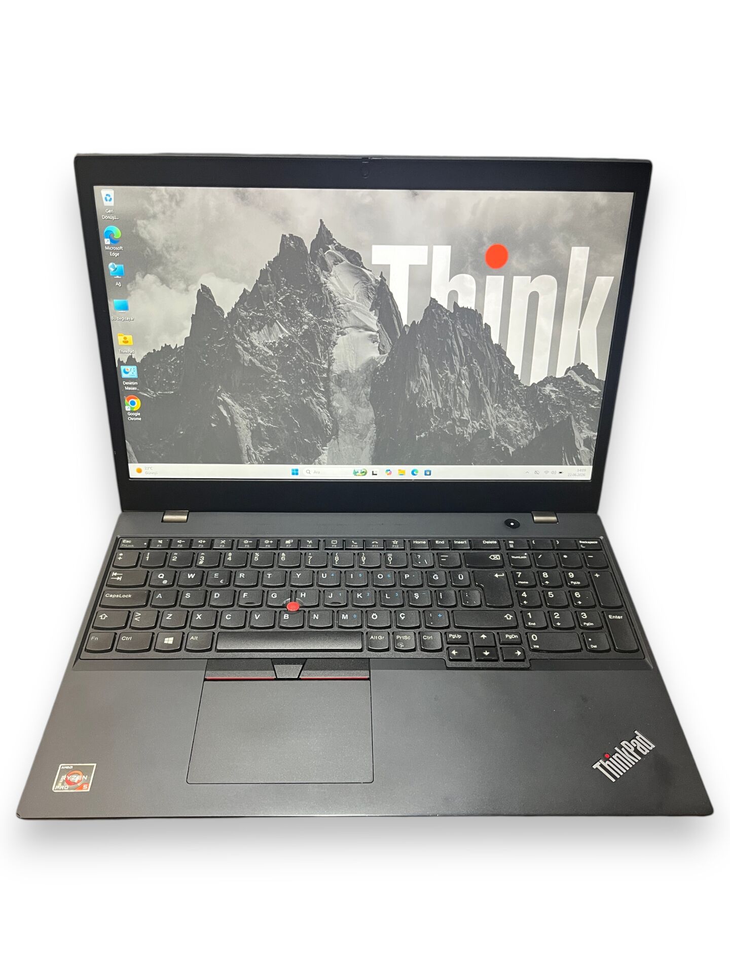 F Klavye Lenovo ThinkPad L15 Gen 1 AMD Ryzen 5 PRO 4650U 8 Ram 256 GB SSD