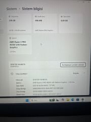 F Klavye Lenovo ThinkPad L15 Gen 1 AMD Ryzen 5 PRO 4650U 8 Ram 256 GB SSD